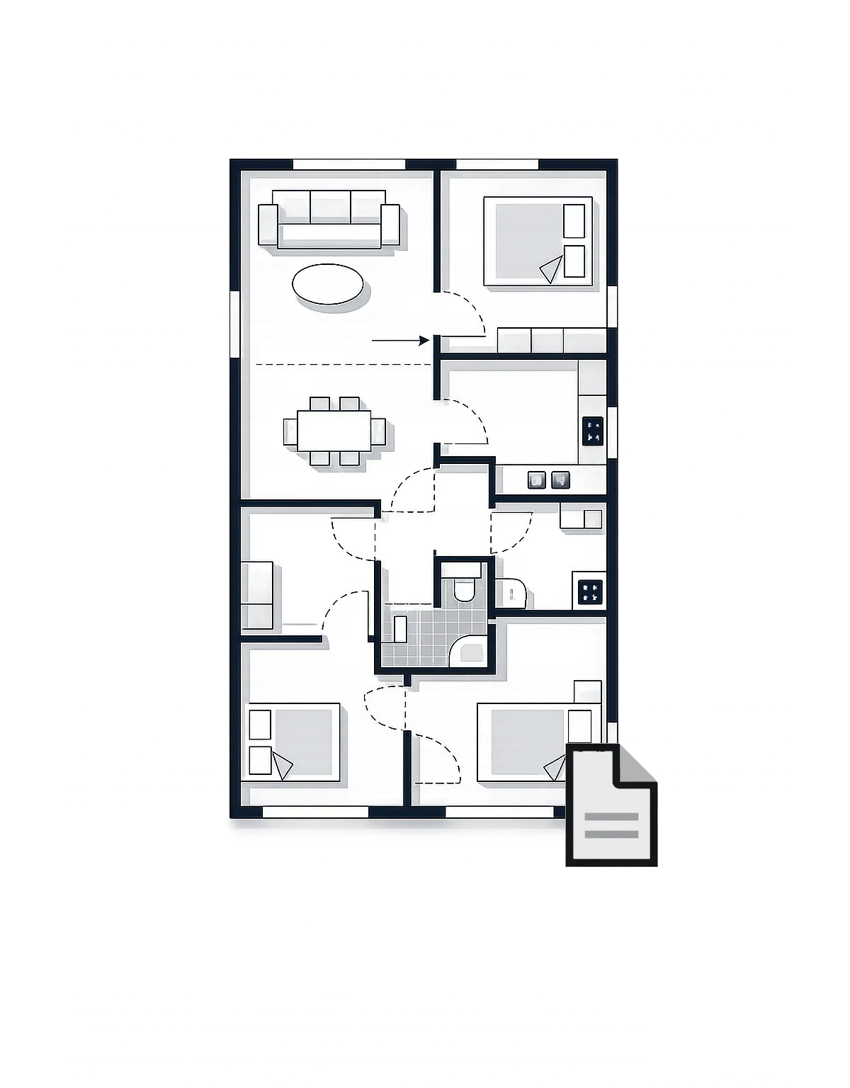 Grundrisse aus bereitgestellten Unterlagen | Bestandspläne Grundrisse aus bereitgestellten Unterlagen | Bestandspläne
